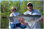 THE MAN and wife striper