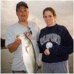 13lb striper during the summer